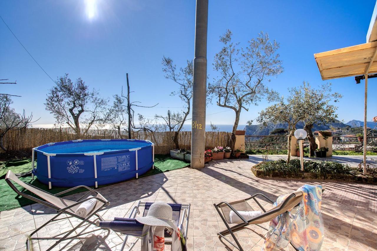 Il Pioppo - Country House Sea View Massa Lubrense Exterior foto